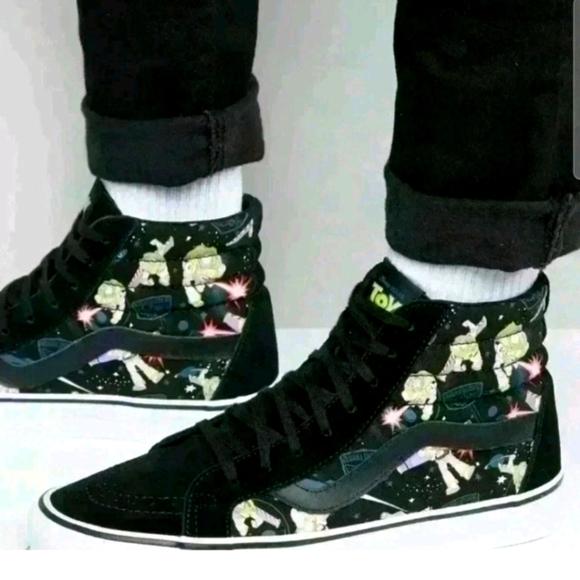 Vans xToy Story Sk8-Hi Buzz Lightyear Limited Edition Disney Collab Sneakers 13M